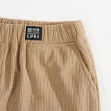EZwear Pantalones de cintura elastica con bolsillo oblicuo termico