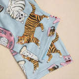 Conjunto De Pijama Con Estampado De Gato