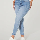 PETITE Jeans De Corte Slim Lavados