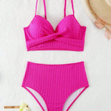 Swim Bikini De Mujer Con Tirantes Y Chaleco