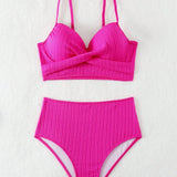 Swim Bikini De Mujer Con Tirantes Y Chaleco