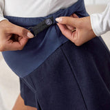 Pantalones Premama Con Cintura Ajustable Y Bloques De Color