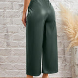 Frenchy Pantalones Para Mujer Con Bolsillos Dobles