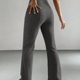 EZwear Pantalones Con Cintura Elastica Springsolid