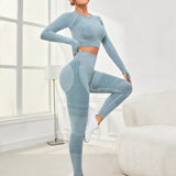 Yoga Basic Traje Deportivo De Mujer Sin Costuras De Gran Elasticidad