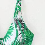 Swim Lushore Tankini con estampado tropical para mujer en el Carnaval