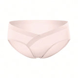 Underwear&Sleepwear Maternity Pack De 3 Calzones De Triangulo De Cintura Baja De Color Solido Para Mujeres Embarazadas