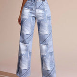 BAE Pantalones Jeans De Mujer Con Bolsillos