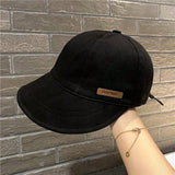 Nueva gorra coreana estilo 2024 para la primavera/verano, sombrero de cubo con proteccion solar y sombra, gorra plana de a con personalidad.