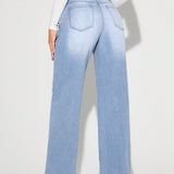 Tall Jeans Desgastados Para Mujer