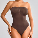 SHAPE Body De Mujer Con Diseno De Pliegues Y Color Solido Como Prenda Intima Moldeadora