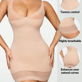 SHAPE Vestido tanque para mujer que envuelve y da forma al abdomen