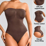 SHAPE Body De Mujer Con Diseno De Pliegues Y Color Solido Como Prenda Intima Moldeadora