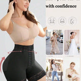 Pantalon Corto Reductor Para Mujer Con Control De Barriga Y Realce Trasero, Ropa Interior De Control De Barriga De Cintura Alta Y Adelgazante