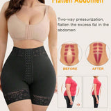 Pantalon Corto Reductor Para Mujer Con Control De Barriga Y Realce Trasero, Ropa Interior De Control De Barriga De Cintura Alta Y Adelgazante