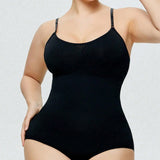 1 pieza Body-Shaping Levantamiento de gluteos Control de barriga Body para mujer, vestido sexy de lenceria Camisola adelgazante