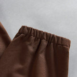 Prive Conjunto De Pantalon Largo Con Cintura Elastica Y Mono Sin Tirantes De Color Liso Para Mujer