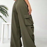 EZwear Pantalones Cargo Casuales De Ajuste Holgado