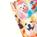 Neu Kidcore Dopamina Cartoon Graphic Dog Print Mini Skirt