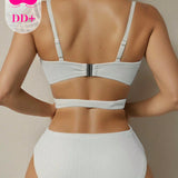 DD+ Mujeres Monokini Con Cinturon Desmontable Y Cintura Ahuecada