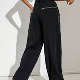 EZwear Pantalones De Trabajo Holgados Con Multiples Cremalleras