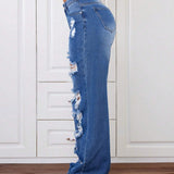 ICON Jeans De Pierna Rasgada Y Acampanada