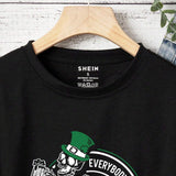 Camiseta De Manga Corta Para El Dia De San Patricio