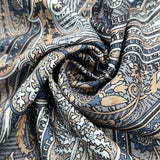 Blusa Sin Mangas Con Estampado Paisley Para Mujer