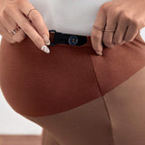 Pantalones De Maternidad De Cintura Ajustable Con Campana