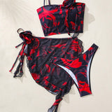 Swim Vcay Conjunto De Bikini Con Estampado Floral