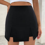 Prive Shorts De Mujer Con Doble Abertura Lateral