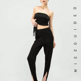 MISSGUIDED Mallas De Jersey Con Estribo