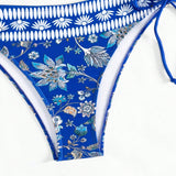 Swim Vcay Conjunto De Bikini Acolchado Con Estampado Floral