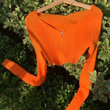 EZwear Camisa De Mujer Abierta Por Delante Corta Con Doble Cremallera
