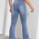 Jeans Acampanados Para Mujer