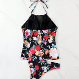 Swim Vcay Conjunto De Traje De Bano Estampado Floral Para Mujer