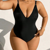 Swim Curve Traje De Bano Camisola De Una Pieza Para Mujer Talla Grande