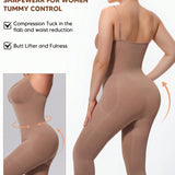 Enterizo unitard de corte ajustado para mujer, transpirable y comodo, con levanta cola y abdomen, tirantes ajustables, adecuado para usar debajo de la ropa, para deportes