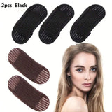 NEW Set De 2 Clips Bb Peludos Para Mujeres, Accesorios De Estilo Con Clips Peludos Para La Raiz Del Cabello, Regalos; Tambien Con Pegatinas De Cabello Puffy Para Raices Invisibles, Clips De Trazo De Cabello Sin Rastro, Pinzas Invisibles Para El Cabello.