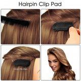 NEW Set De 2 Clips Bb Peludos Para Mujeres, Accesorios De Estilo Con Clips Peludos Para La Raiz Del Cabello, Regalos; Tambien Con Pegatinas De Cabello Puffy Para Raices Invisibles, Clips De Trazo De Cabello Sin Rastro, Pinzas Invisibles Para El Cabello.