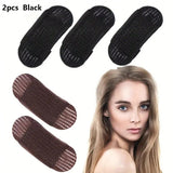 NEW Set De 2 Clips Bb Peludos Para Mujeres, Accesorios De Estilo Con Clips Peludos Para La Raiz Del Cabello, Regalos; Tambien Con Pegatinas De Cabello Puffy Para Raices Invisibles, Clips De Trazo De Cabello Sin Rastro, Pinzas Invisibles Para El Cabello.