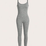 Slayr Casual Sports Sleeveless Jumpsuit