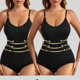 Juego de 2 Piezas de Faja Body Shaper para Mujer para uso diario, Control de abdomen y elevacion de gluteos