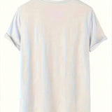 Slayr Plus Size Slogan Printed Short Sleeve T-Shirt