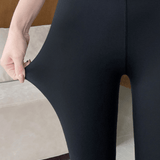 Pantalones de yoga para mujer, leggings deportivos de verano, pantalones ajustados de control de abdomen elevador de sensacion desnuda de cintura alta y delgados para uso exterior