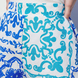 Maija Pantalones Cortos Impresos De Bloqueo De Color Para Mujer De Primavera/verano