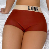 Panties de moda para damas con logo de amor