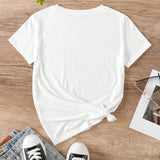 Slayr Camiseta de manga corta de verano con impresion del cuerpo humano