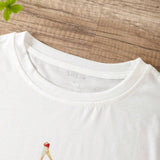 Slayr Camiseta de manga corta de verano con impresion del cuerpo humano