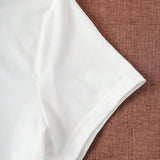 Essnce Camiseta de manga corta con cuello redondo estampada con arandanos, informal y perfecta para el verano para mujer